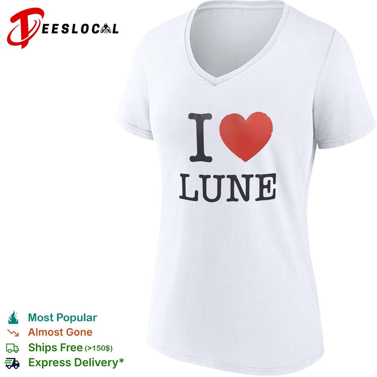 I love lune shirt Unisex