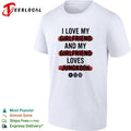I love my girlfriend and my girlfriend loves Jungkook BTS music shirt Unisex
