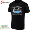 I love seeing big naturals landscape mountain scenery outdoors nature shirt Unisex