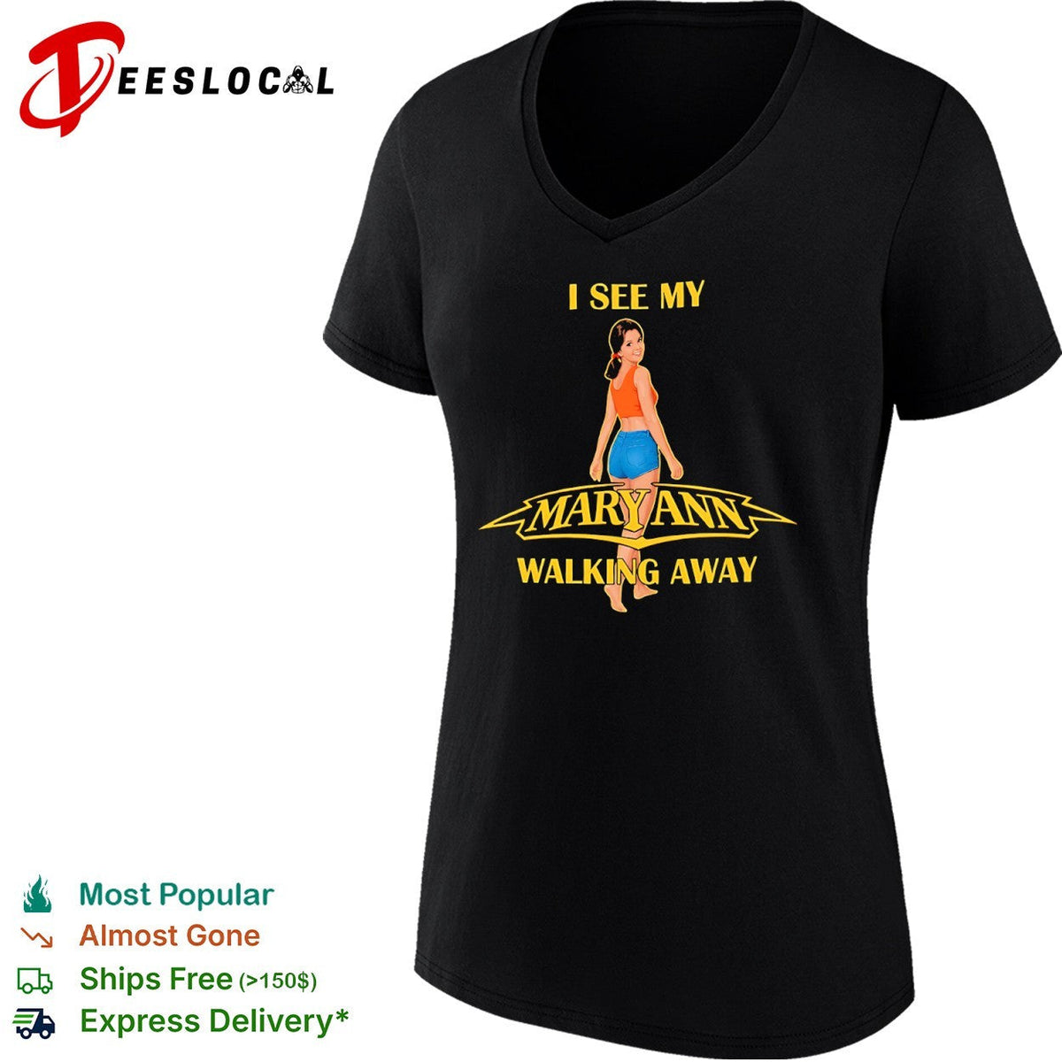 I see my Mary Ann walking away Gilligan Island shirt Unisex