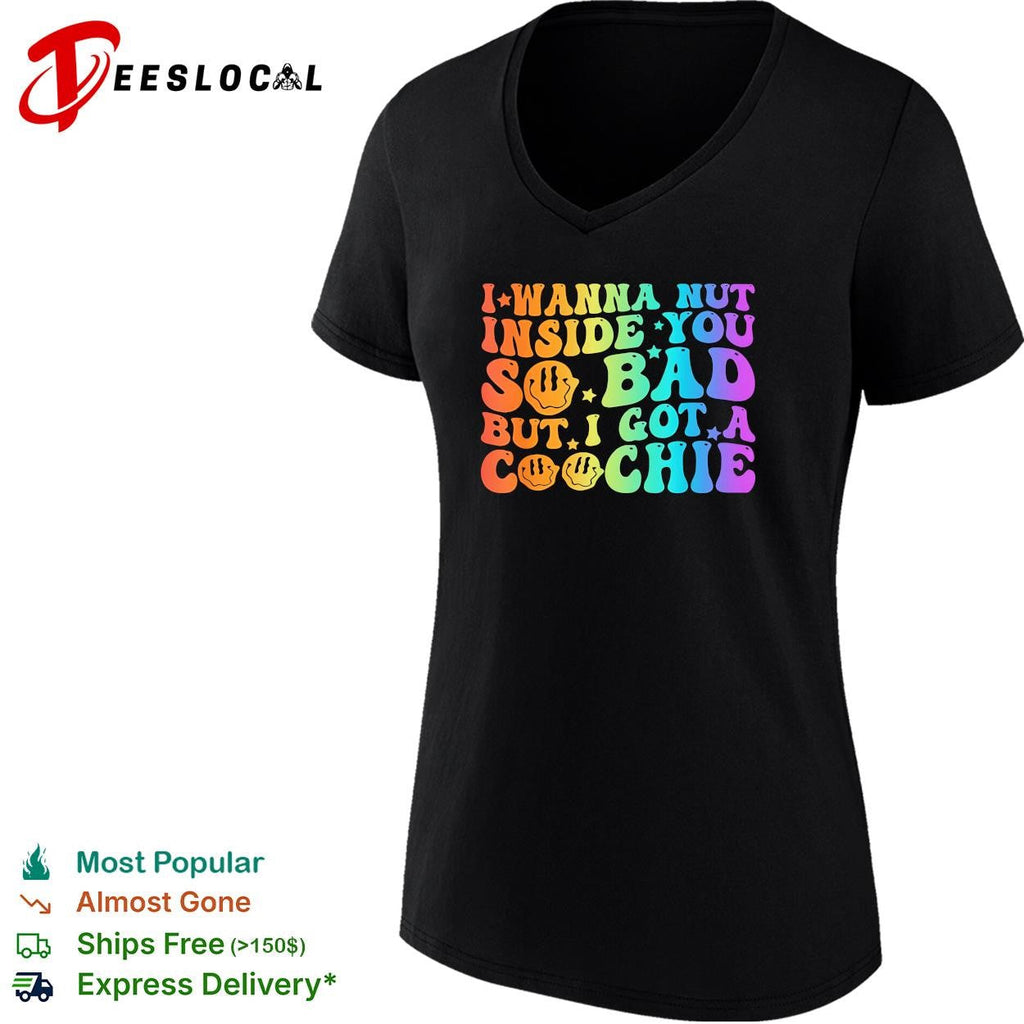 I want a sweet treat so bad but I got a snack funny graphic shirt Unisex