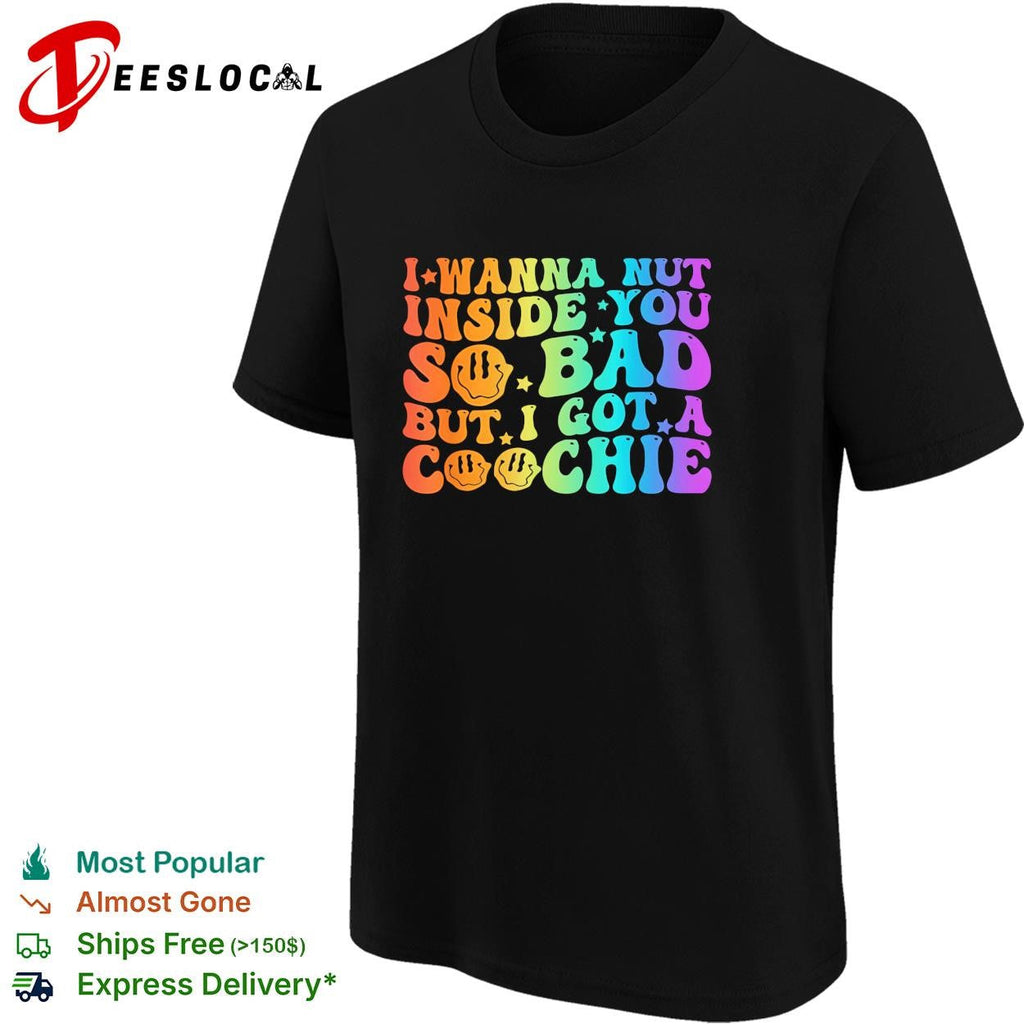I want a sweet treat so bad but I got a snack funny graphic shirt Unisex