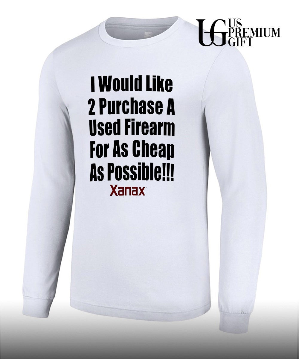 I would like 2 purchase a used firearm shirt Unisex