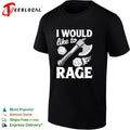 I would like to rage Dungeons Dragons funny gamer shirt Unisex