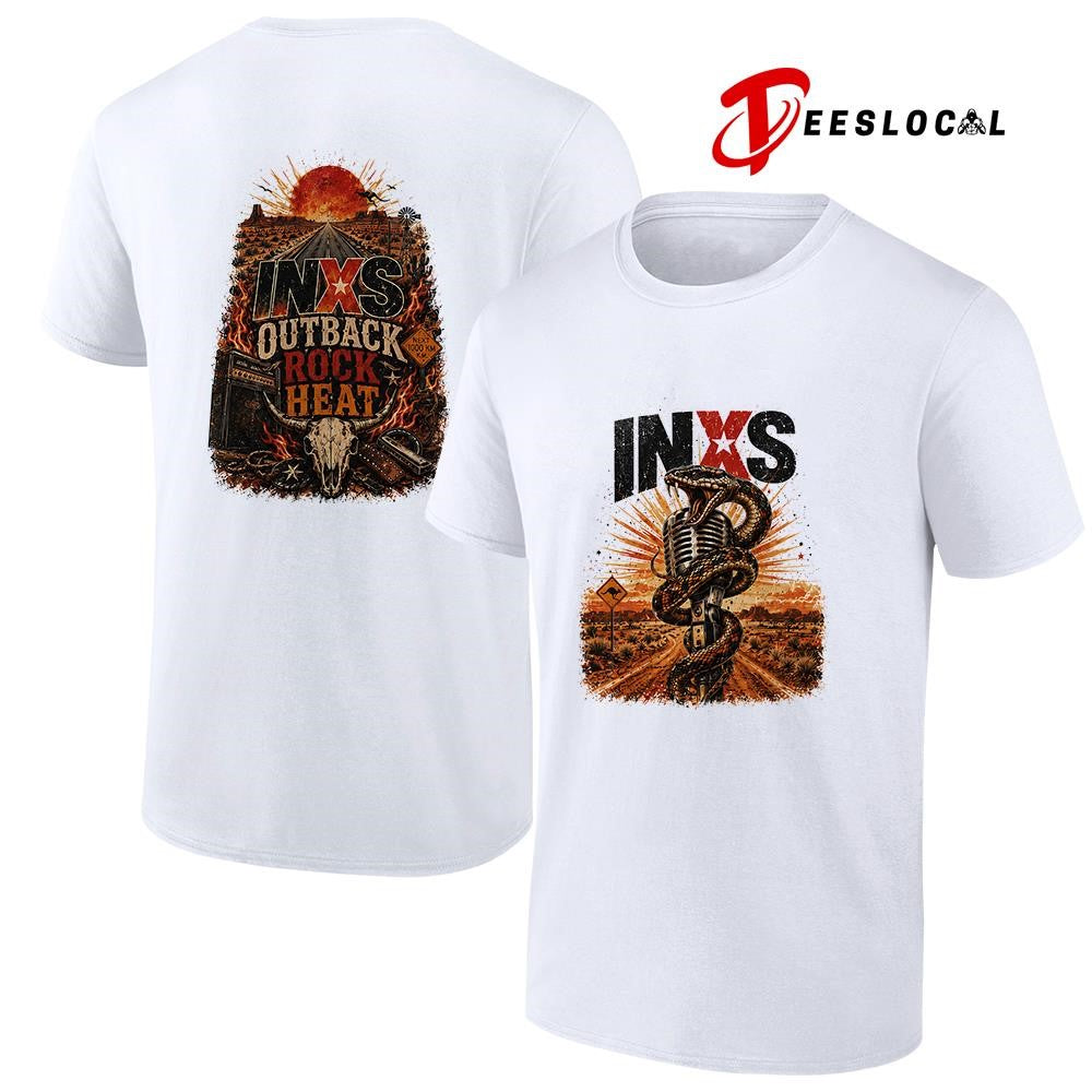 INXS outback rock heat graphic shirt Unisex