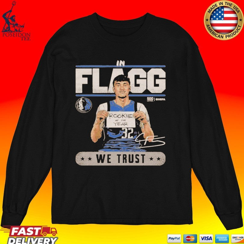Cooper Flagg Dallas Mavericks 2026 Roty Trust Wht Unisex