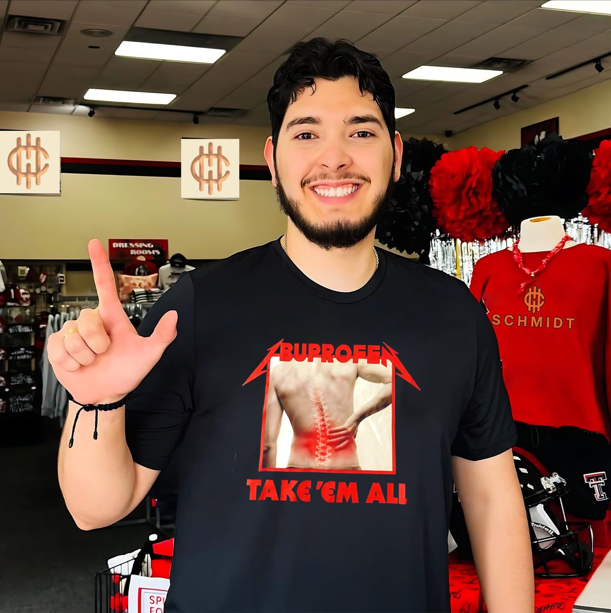 Ibuprofen Take Em All Shirt Unisex