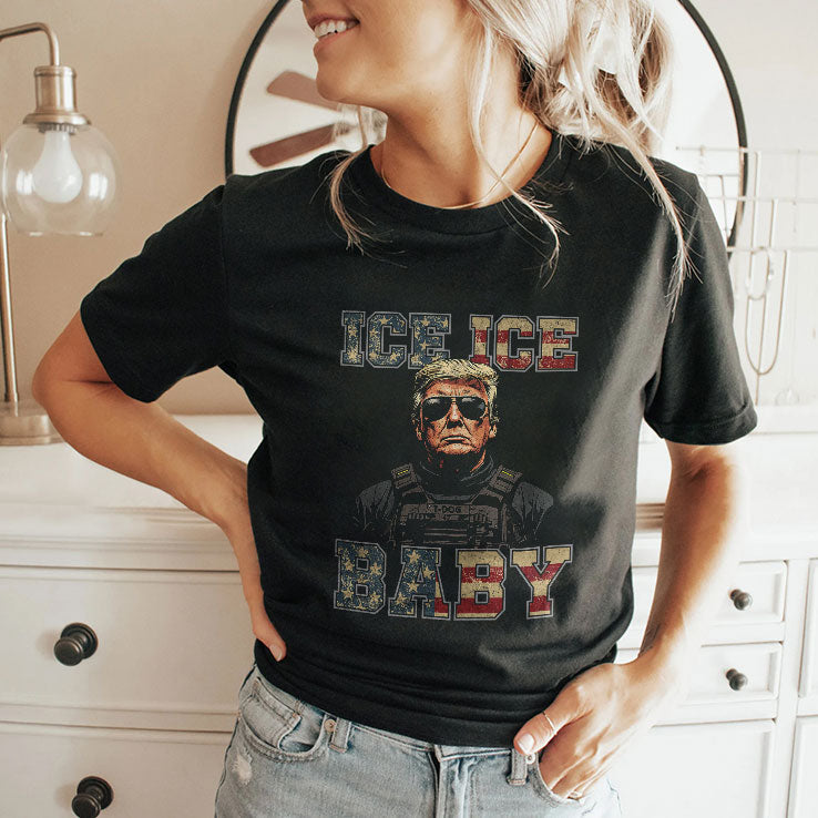 Ice Ice Baby Donald Trump T Shirt Unisex