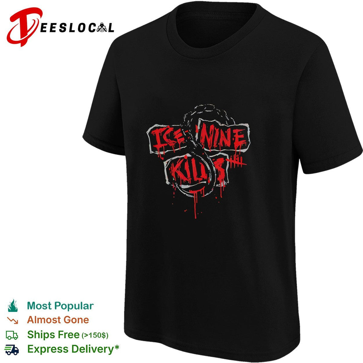 Ice Nine Kills X Dead By Daylight Play Dead Hooked on a Feeling shirt Unisex
