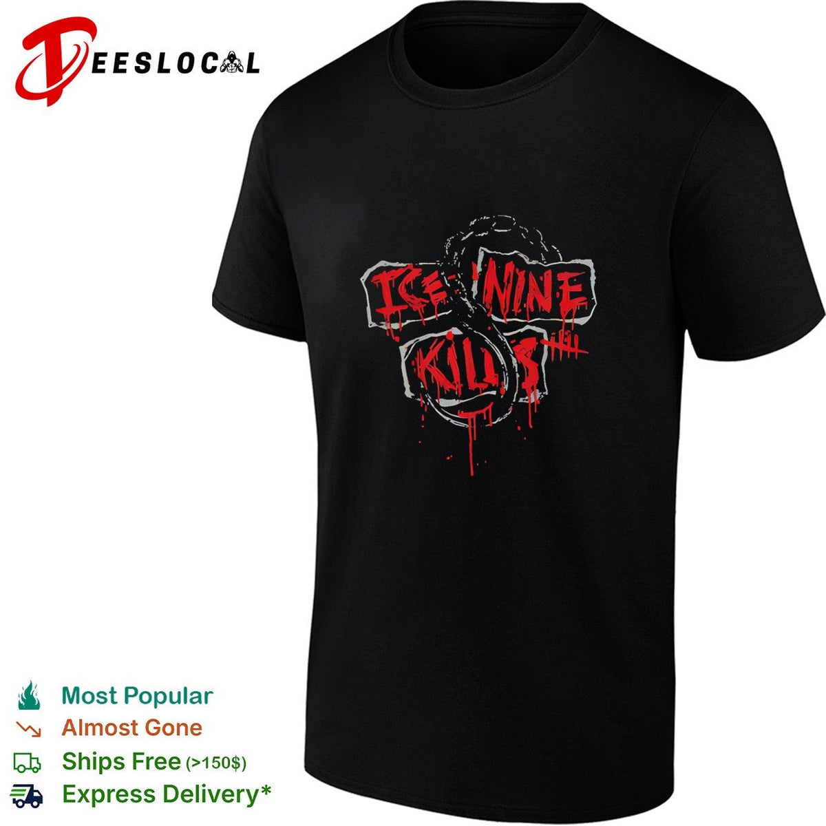 Ice Nine Kills X Dead By Daylight Play Dead Hooked on a Feeling shirt Unisex