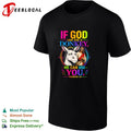 If God can use a donkey he can use you Numbers 22 Jesus with Sunglasses shirt Unisex
