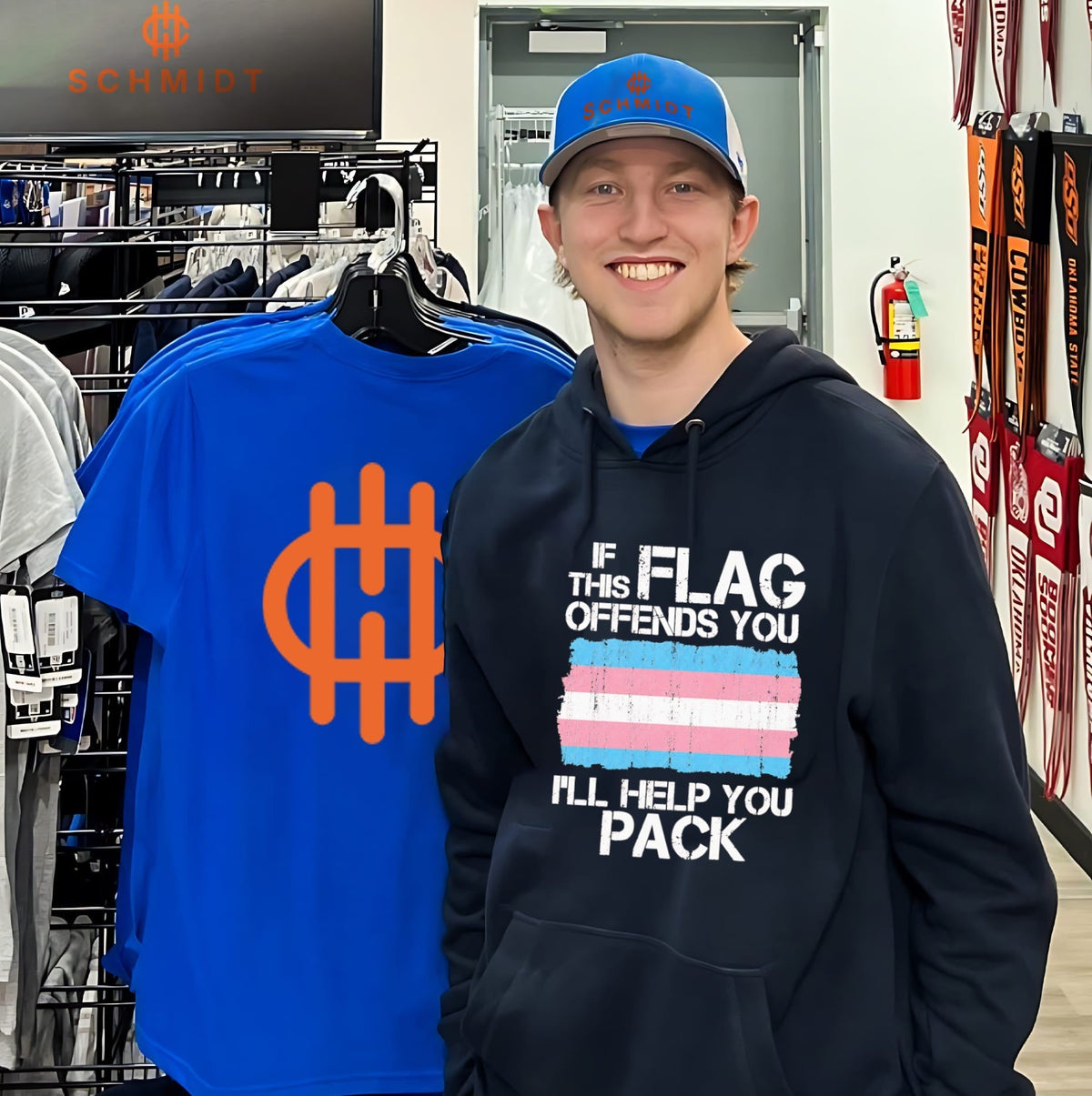 If This Flag Offends You I Will Help You Pack shirt Unisex