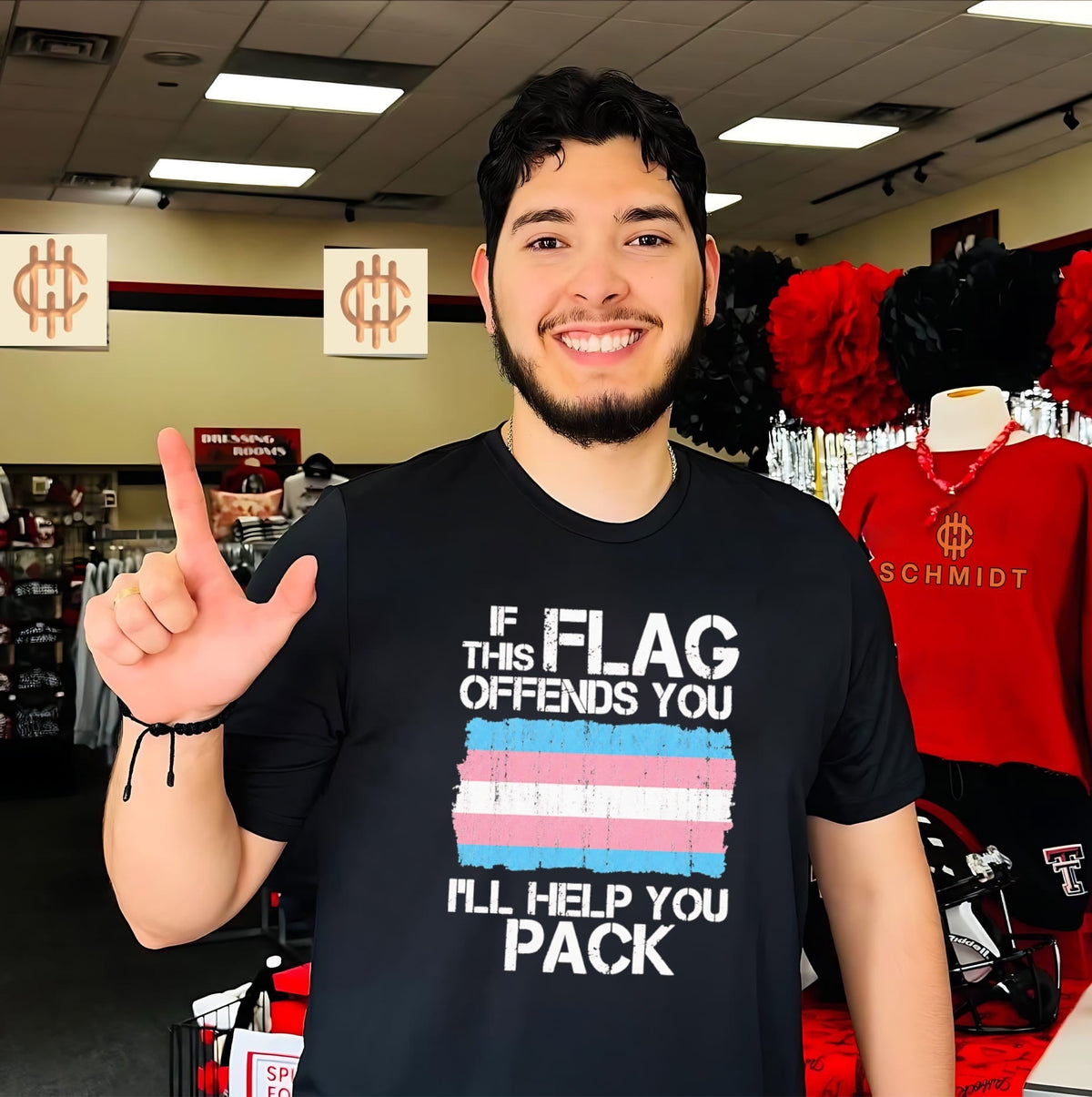 If This Flag Offends You I Will Help You Pack shirt Unisex