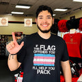 If This Trans Flag Offends You I Will Help You Pack Pride shirt Unisex