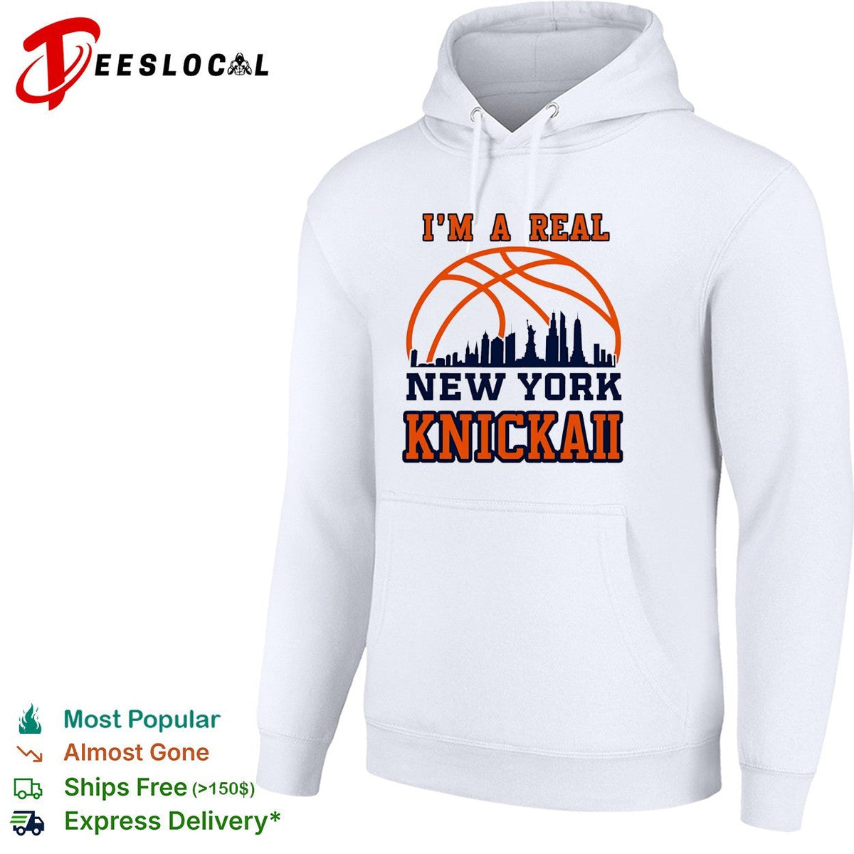 I’m A Real New York Knick Basketball Skyline 2026 shirt Unisex