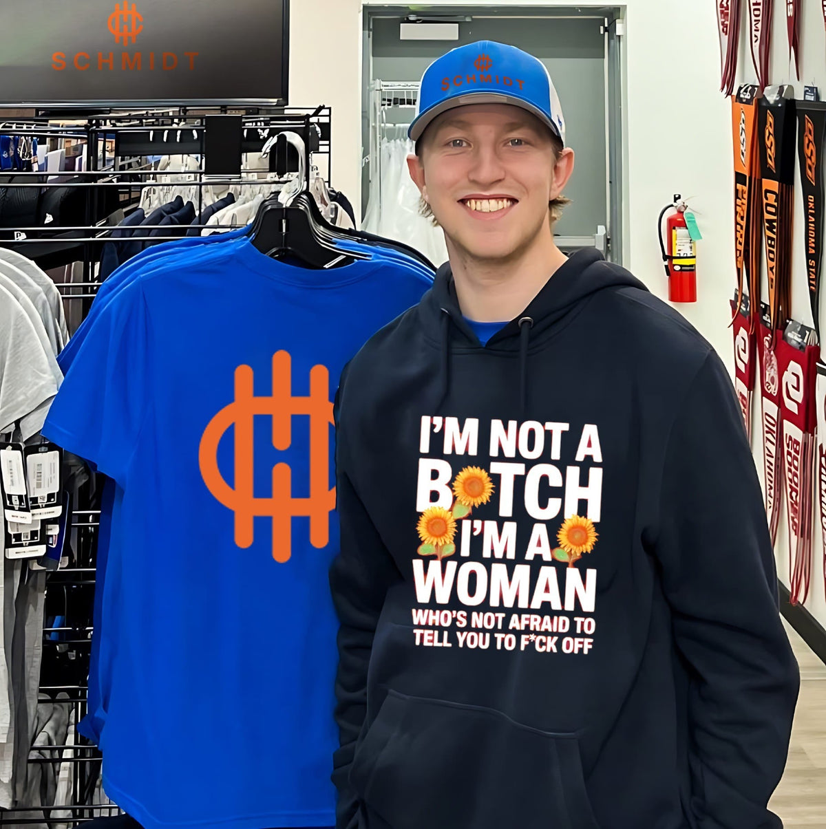 I’m Not a Bitch I’m a Woman Who’s Not Afraid to Tell You to Fck Off shirt Unisex