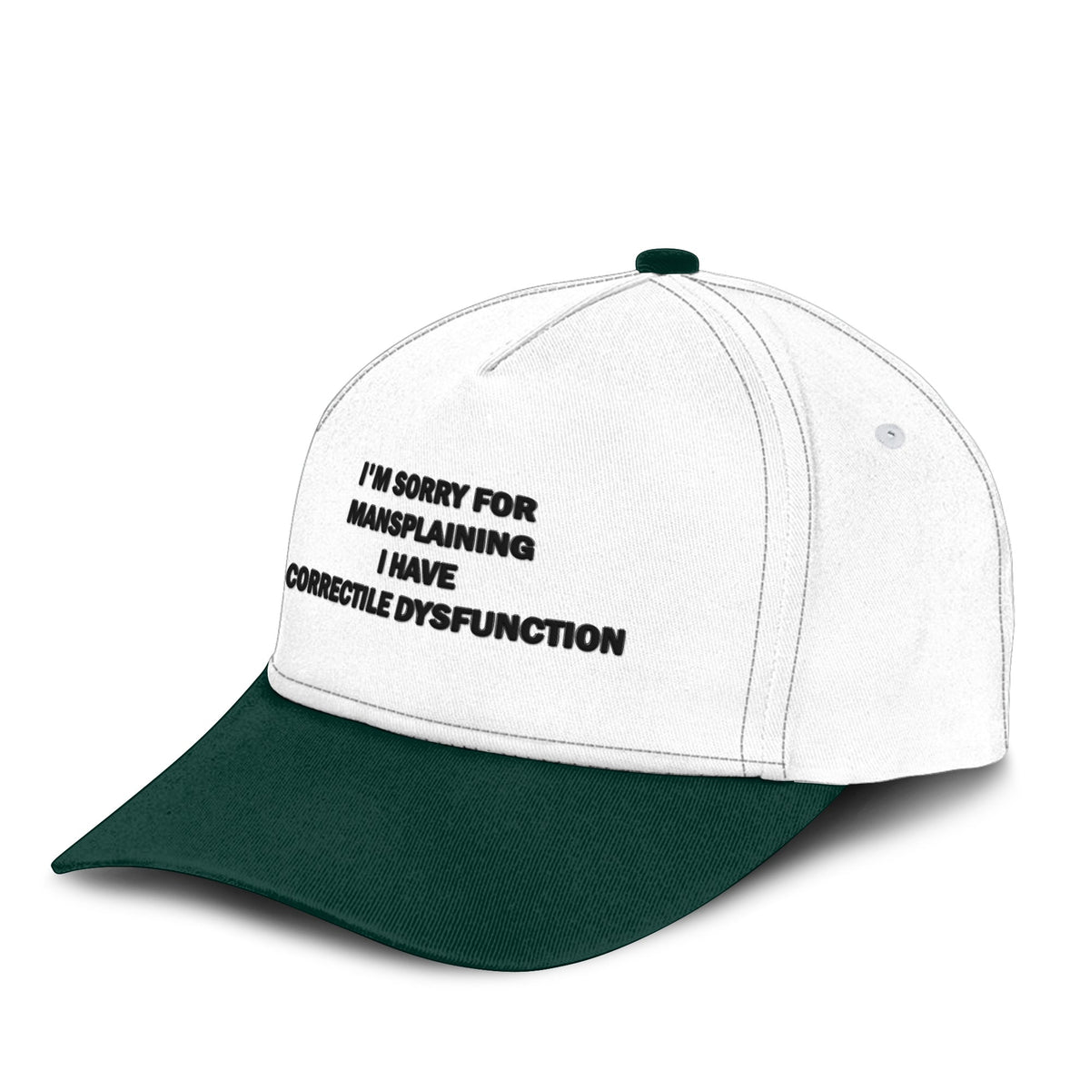 I’m Sorry For Mansplaining I Have Correctile Dysfunction Hat Unisex