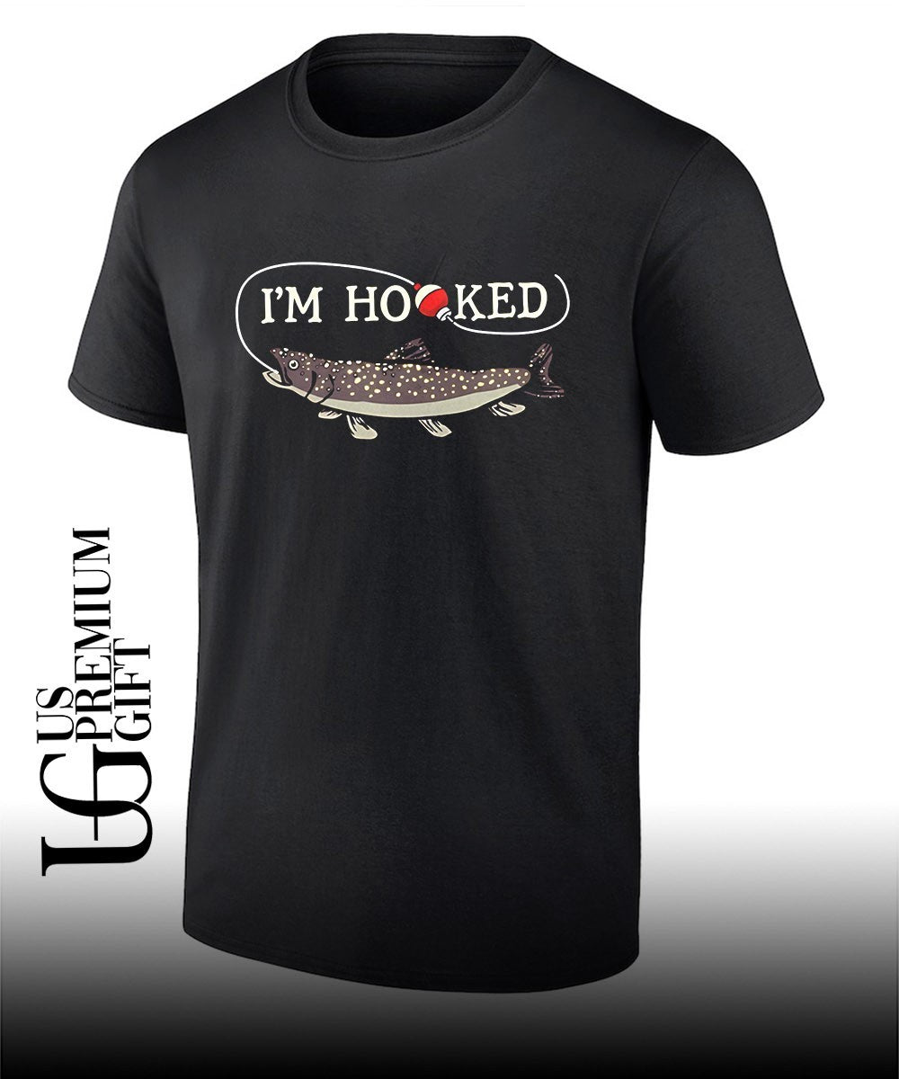 I’m hooked salmon fishing shirt Unisex