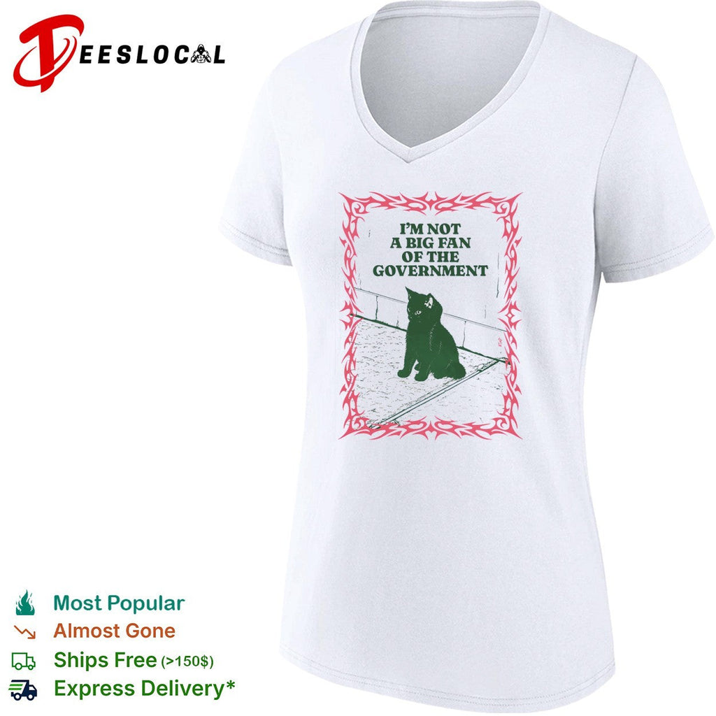 I’m not a big fan of the government black cat shirt Unisex
