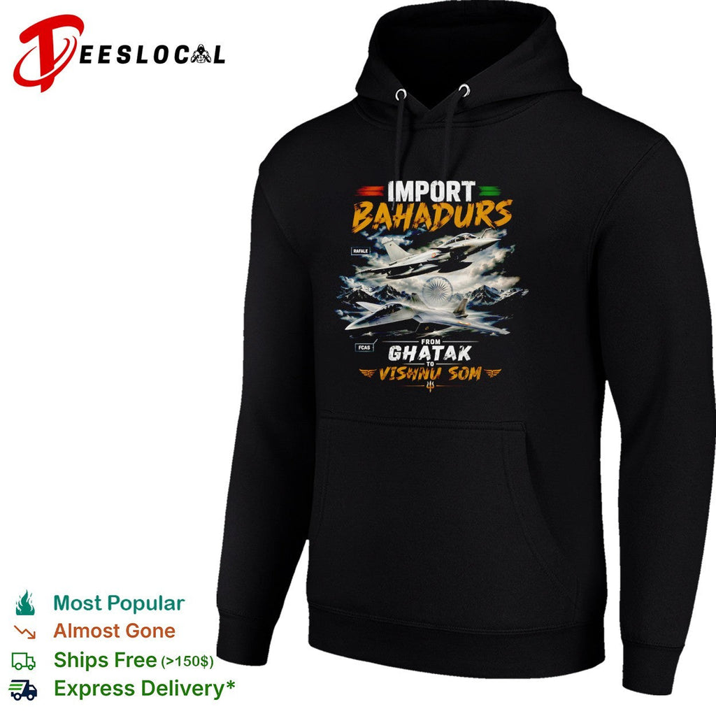 Import Bahadurs Rafale FCAS from Ghatak to Vishnu Som Indian Air Force fighter shirt Unisex