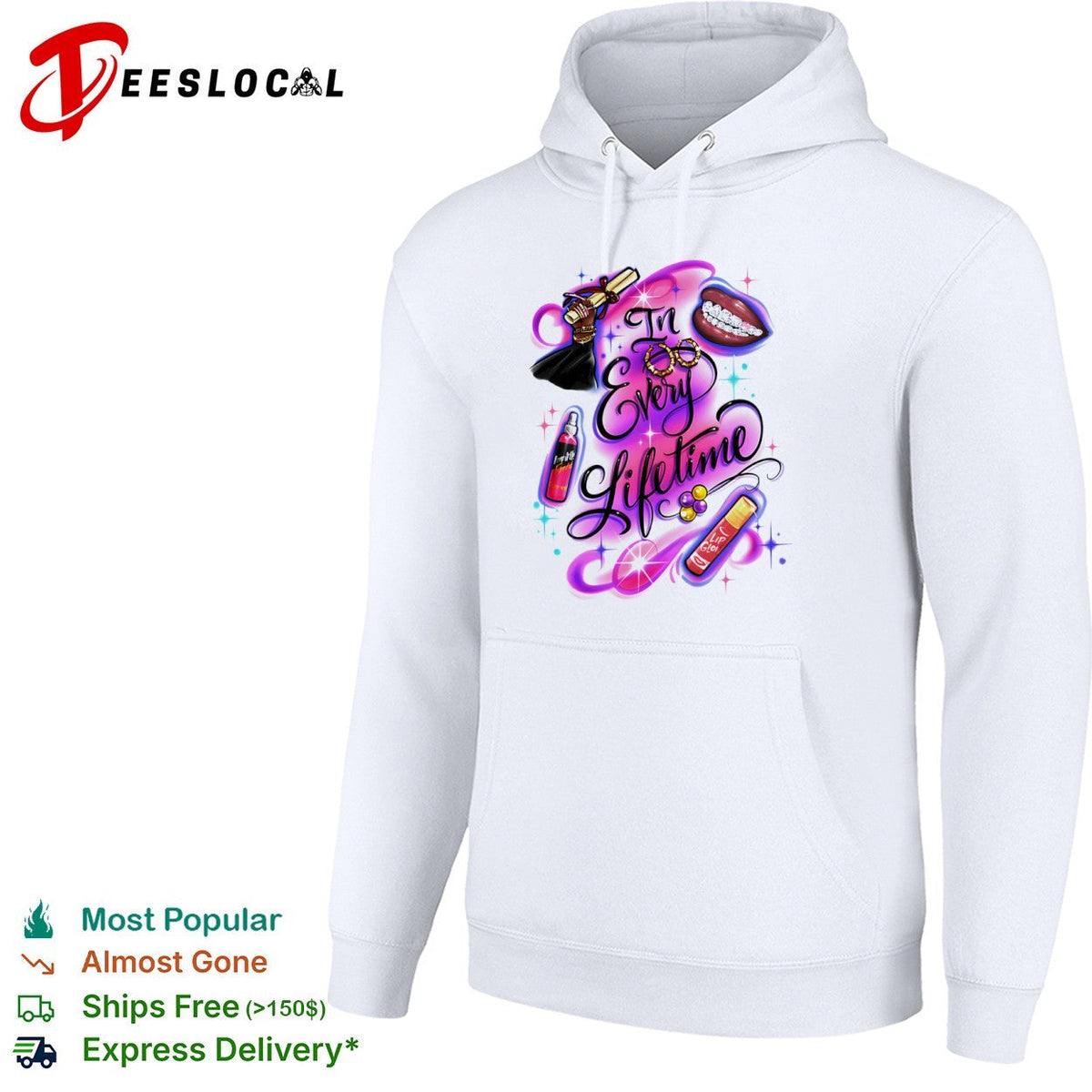 In Every Lifetime Pimp It Up Gold Lip Glow Graduation Black Girl Magic Aesthetic shirt Unisex