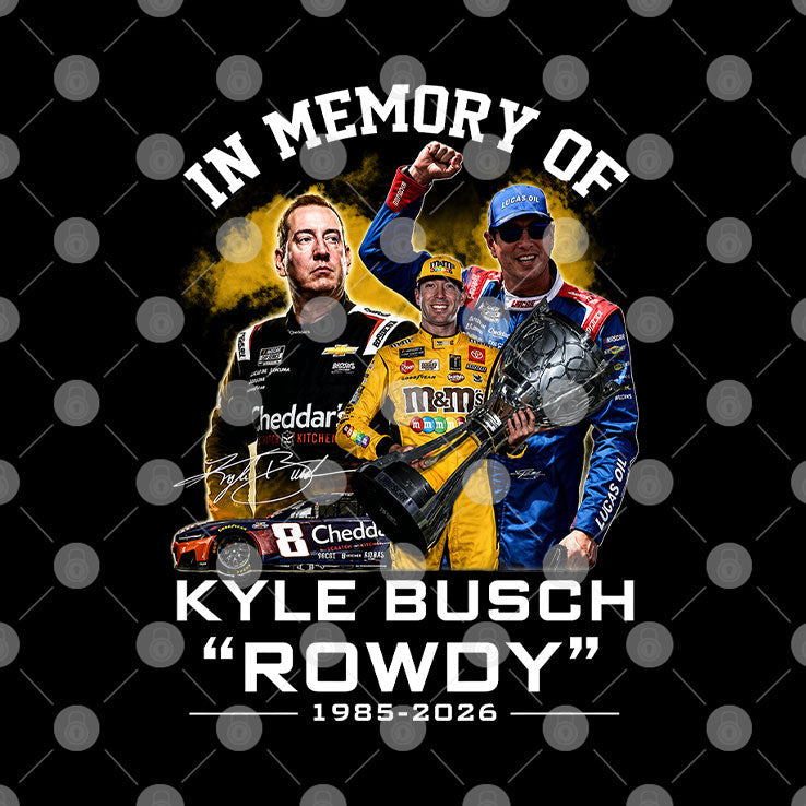 In Memory Of Kyle Busch Rowdy 1985 2026 Shirt Unisex