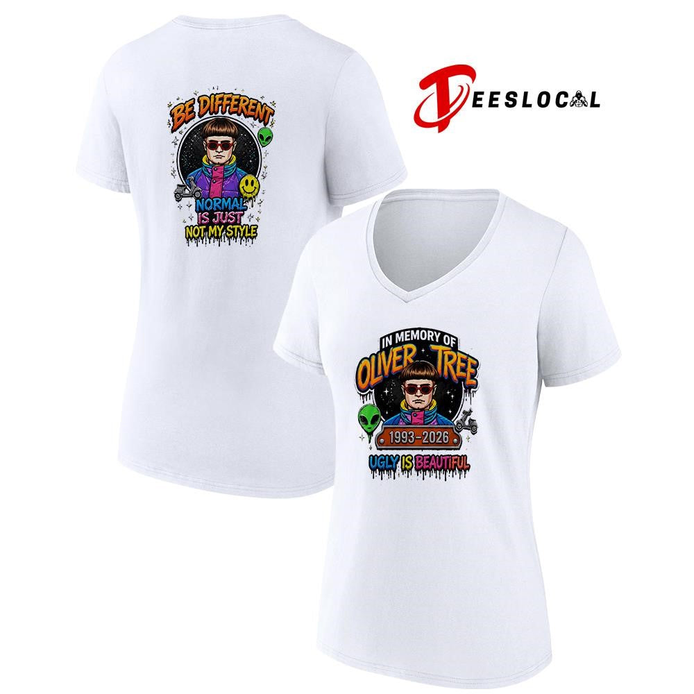 In memory of Oliver Tree ugly is beautiful be different normal is just not my style shirt Unisex
