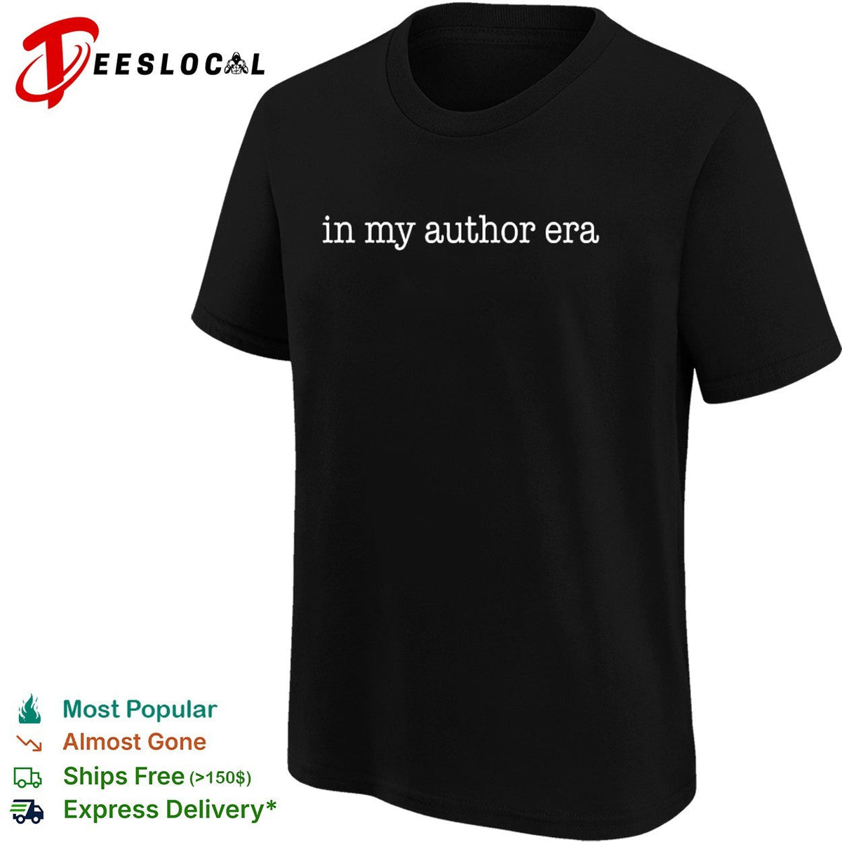 In my author era shirt Unisex