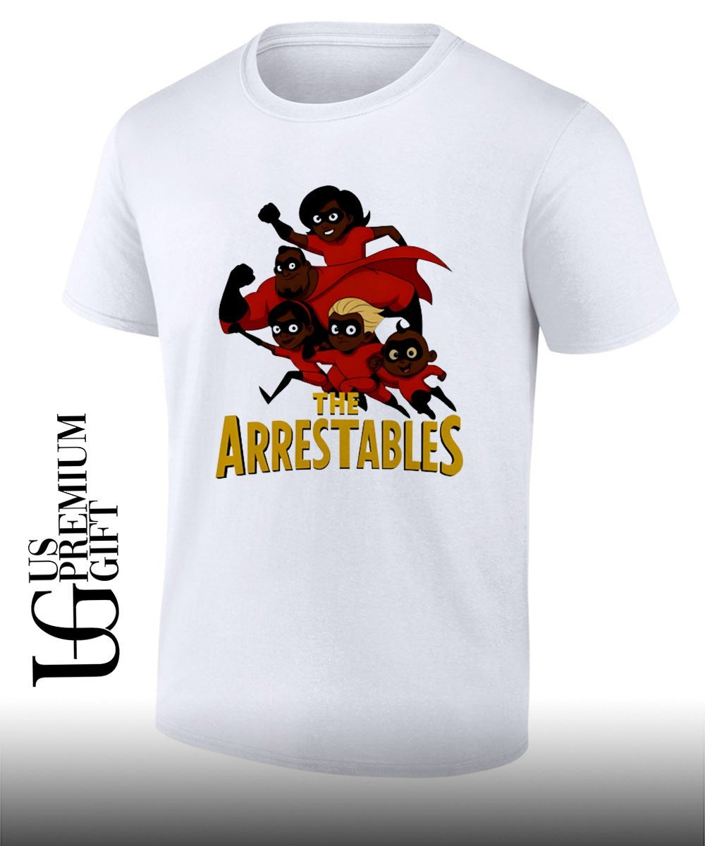 Incredibles Family The Arrestables shirt Unisex