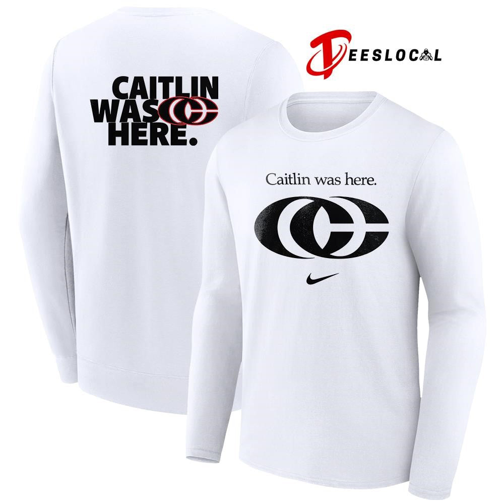Indiana Fever Caitlin Clark Caitlin was here logo shirt Unisex