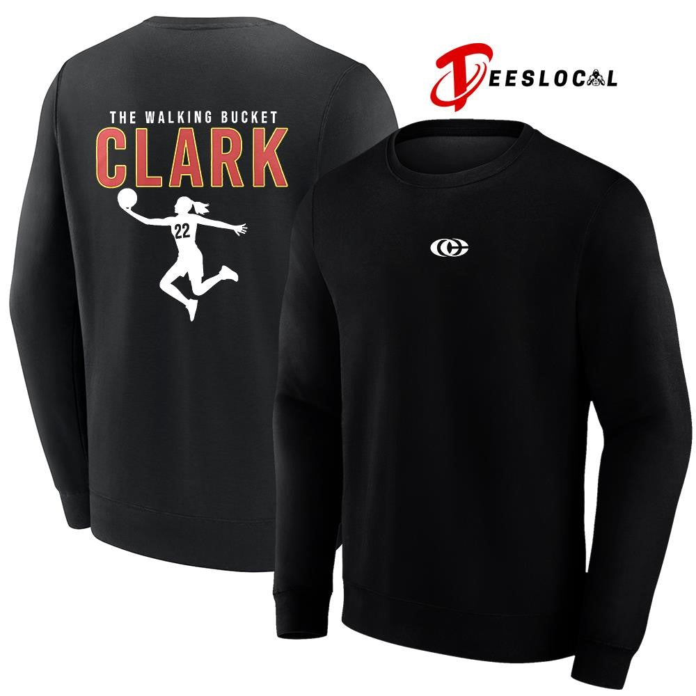 Indiana Fever Caitlin Clark the walking bucket Clark silhouette shirt Unisex