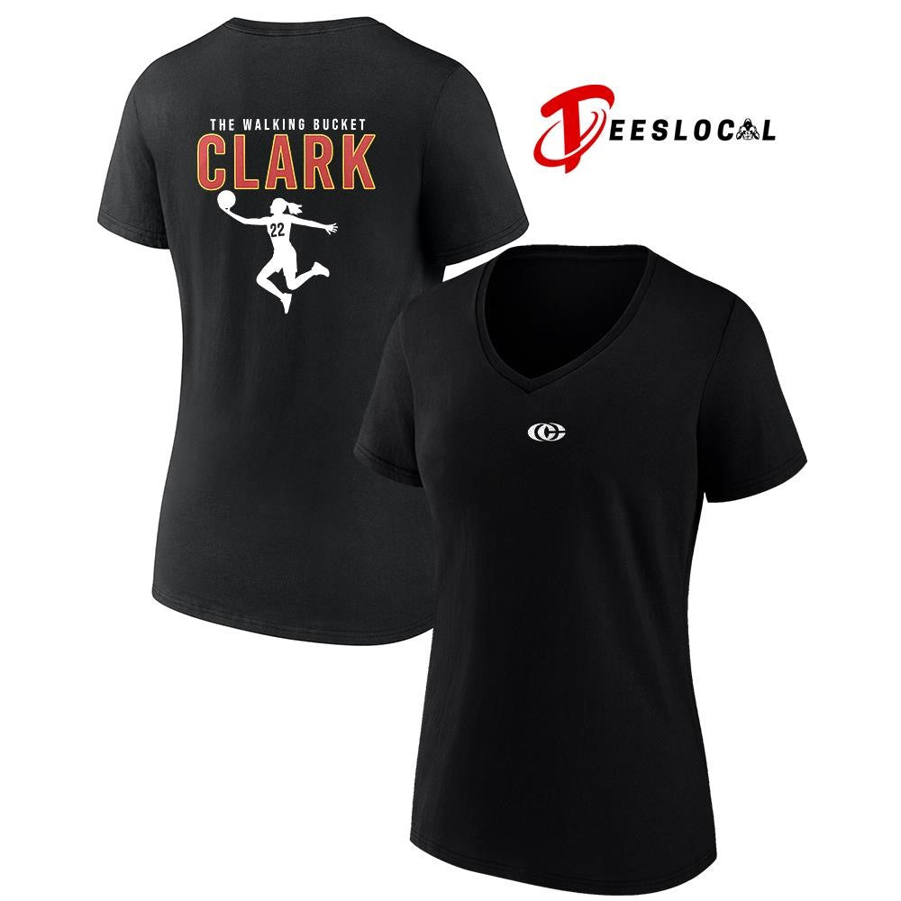 Indiana Fever Caitlin Clark the walking bucket Clark silhouette shirt Unisex