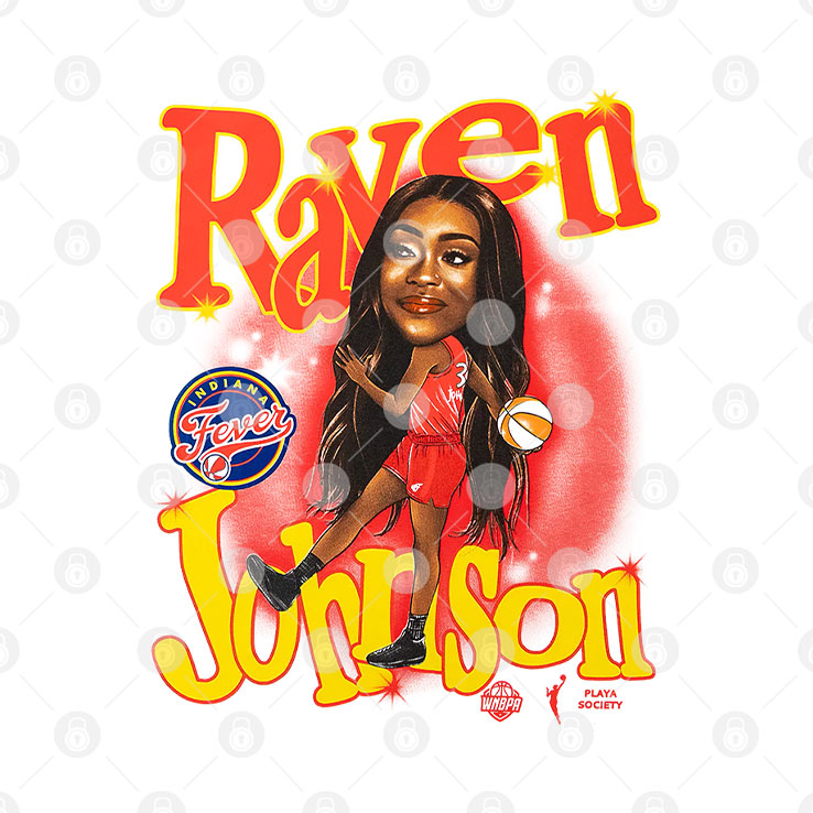 Indiana Fever Raven Johnson T Shirt Unisex