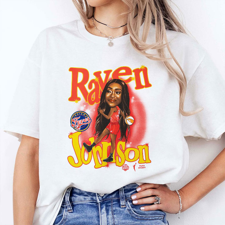 Indiana Fever Raven Johnson T Shirt Unisex