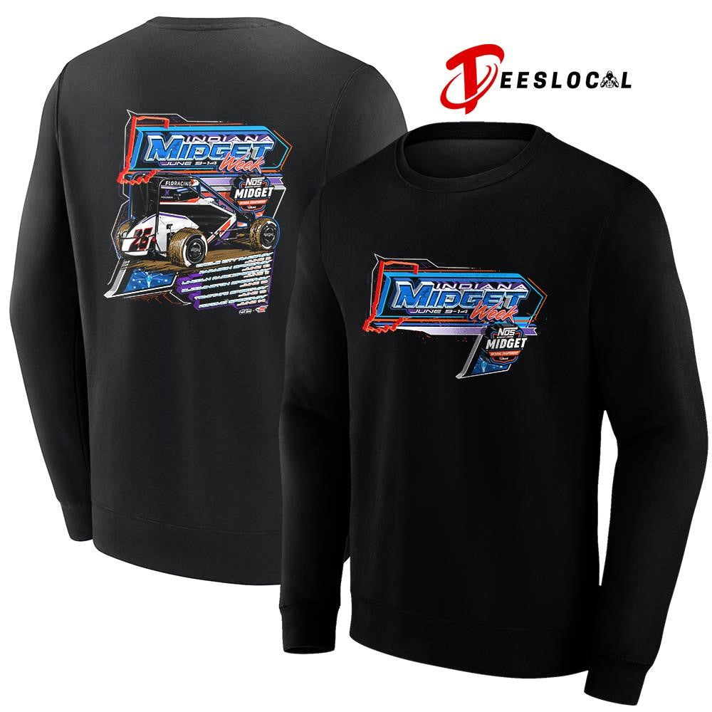 Indiana Midget week car racing graphic shirt Unisex