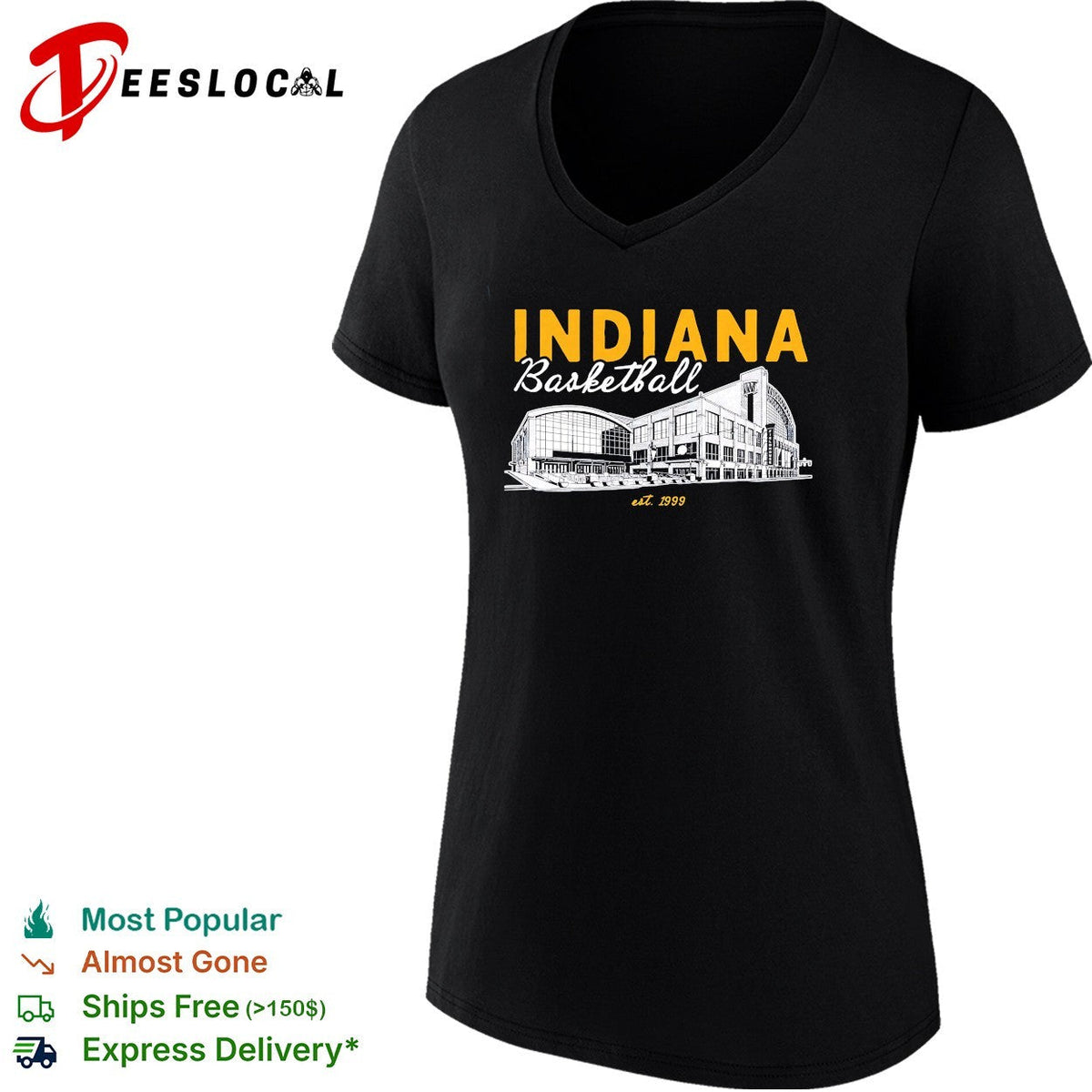 Indiana basketball arena sketch est 1999 shirt Unisex