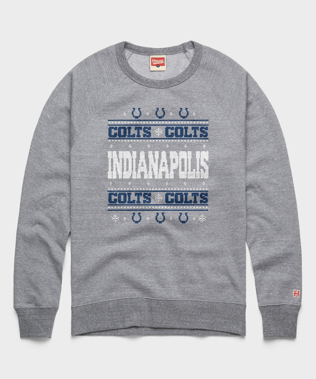 Indianapolis Colts Holiday Crewneck Unisex
