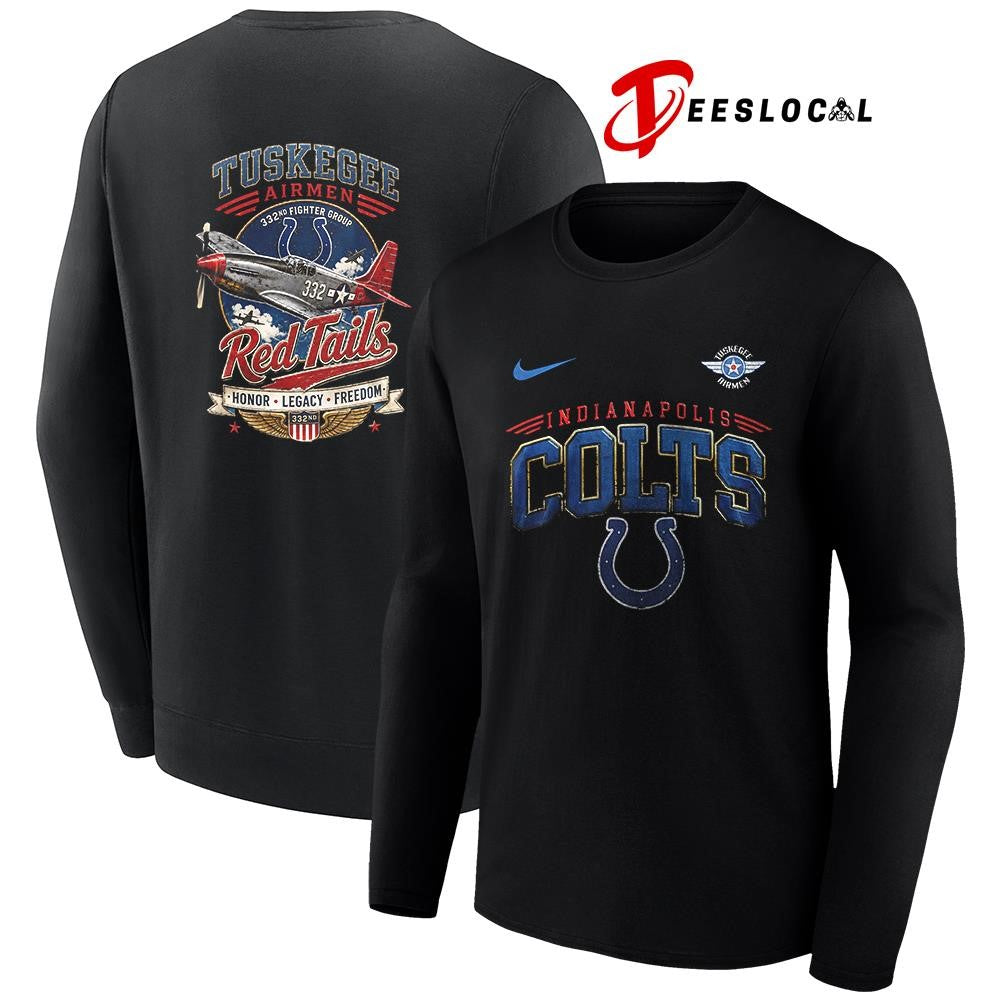 Indianapolis Colts Tuskegee Airmen Red Tails honor legacy freedom shirt Unisex