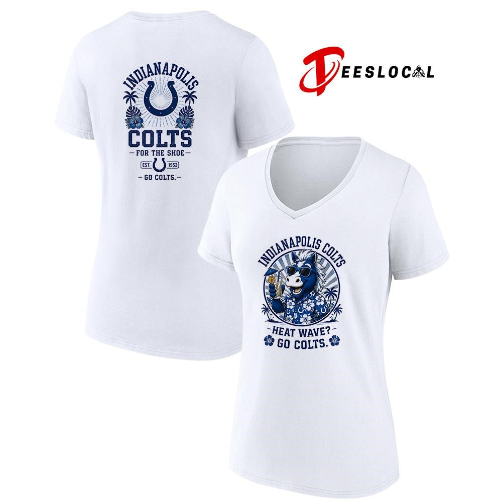 Indianapolis Colts heat wave beach vibes mascot shirt Unisex