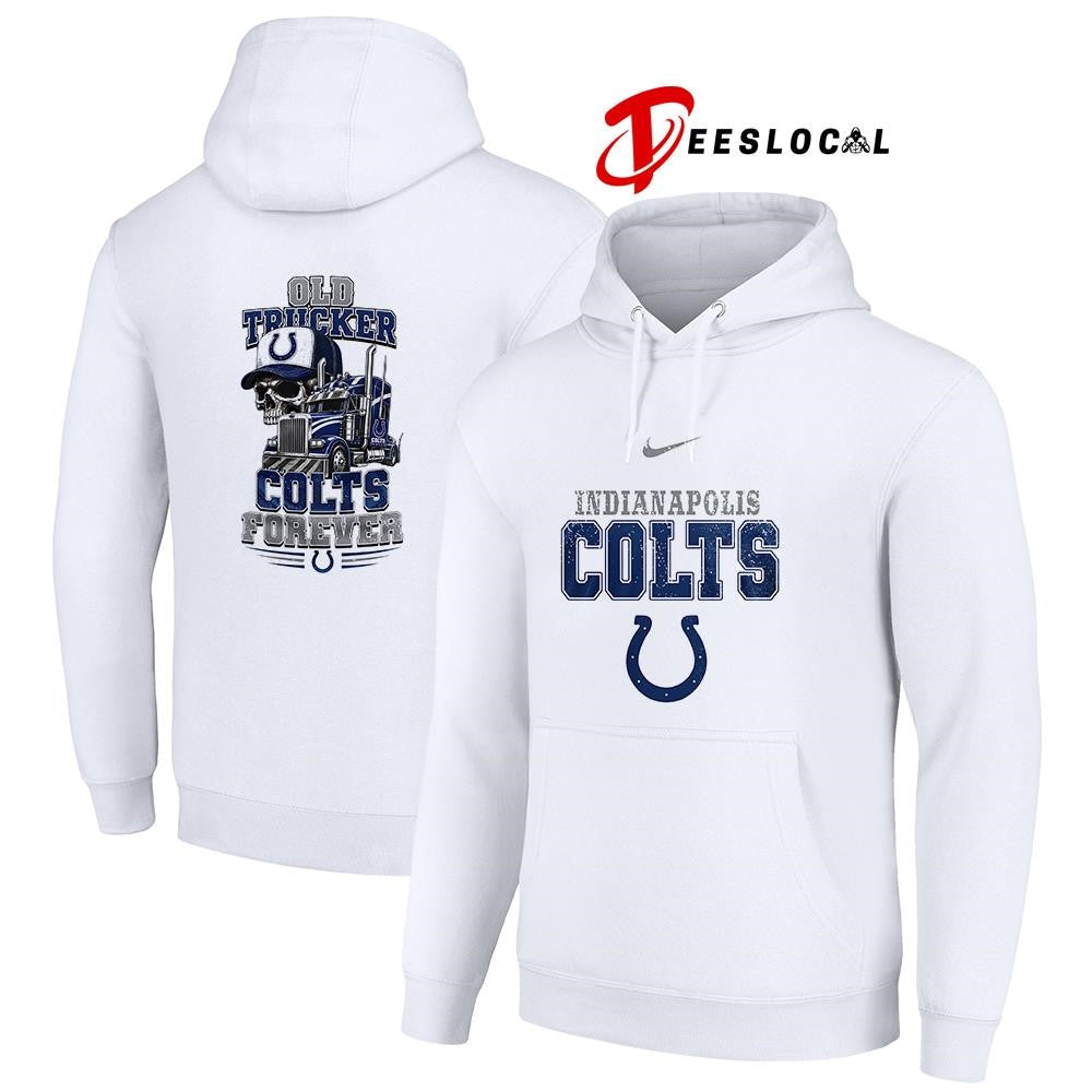 Indianapolis Colts old trucker forever skull shirt Unisex