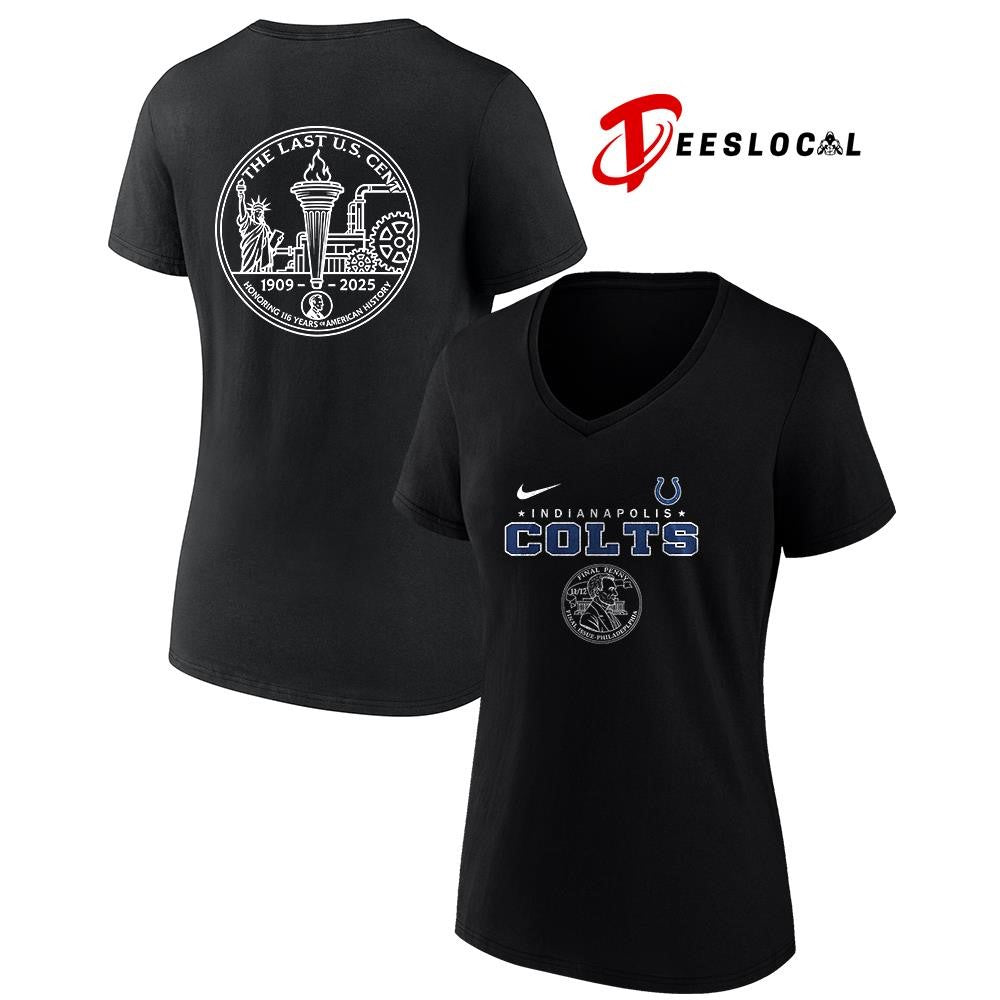 Indianapolis Colts the last US cent honoring 116 years of America history shirt Unisex