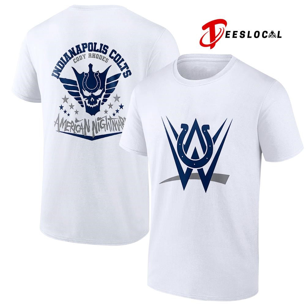 Indianapolis Colts x Cody Rhones American nightmare logo shirt Unisex