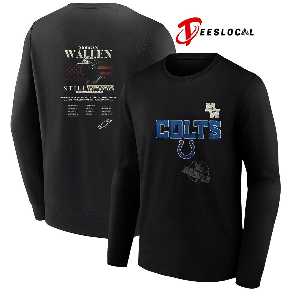 Indianapolis Colts x Morgan Wallen Still the Problem tour 2026 signature shirt Unisex