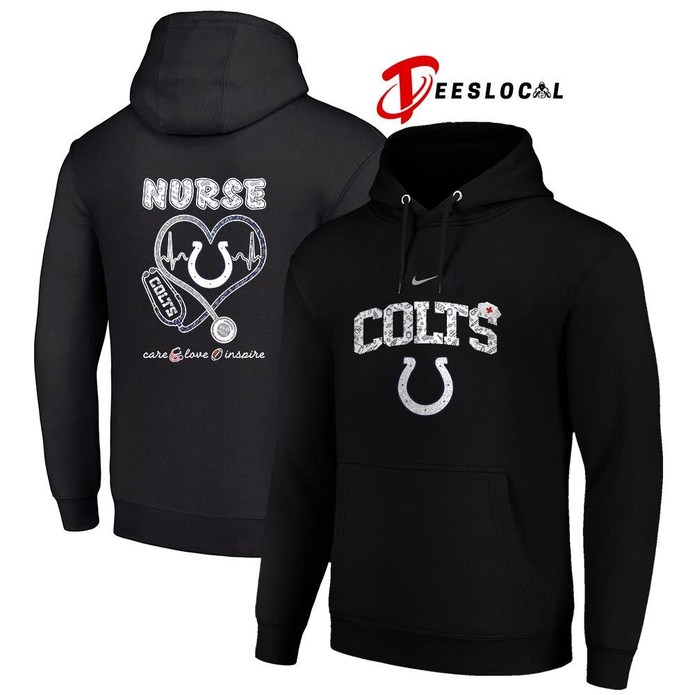 Indianapolis Colts x Nurse care love inspire logo shirt Unisex