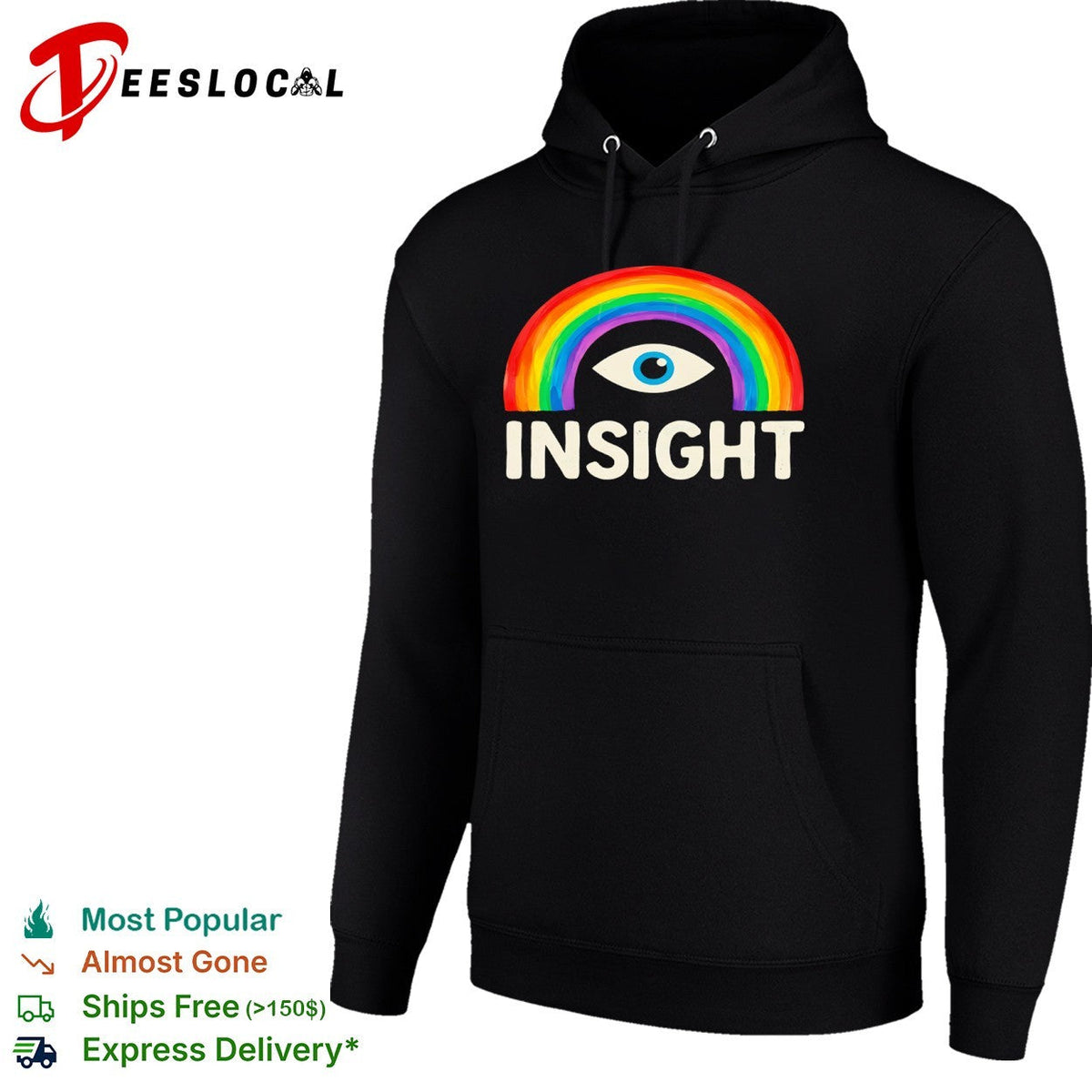 Insight Rainbow Eye Symbolism shirt Unisex