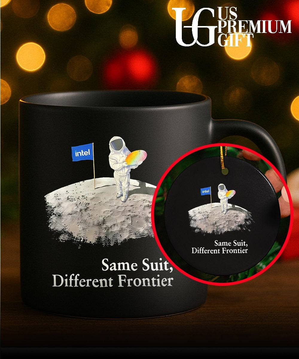 Intel Astronaut Silicon Wafer Same Suit Different Frontier shirt Unisex