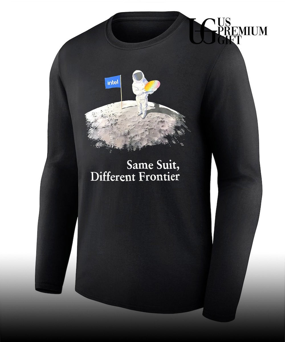Intel Astronaut Silicon Wafer Same Suit Different Frontier shirt Unisex