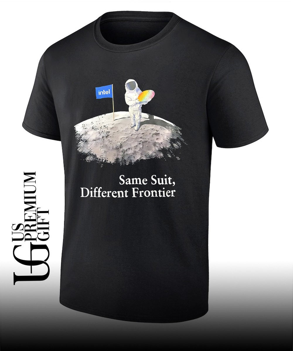 Intel Astronaut Silicon Wafer Same Suit Different Frontier shirt Unisex