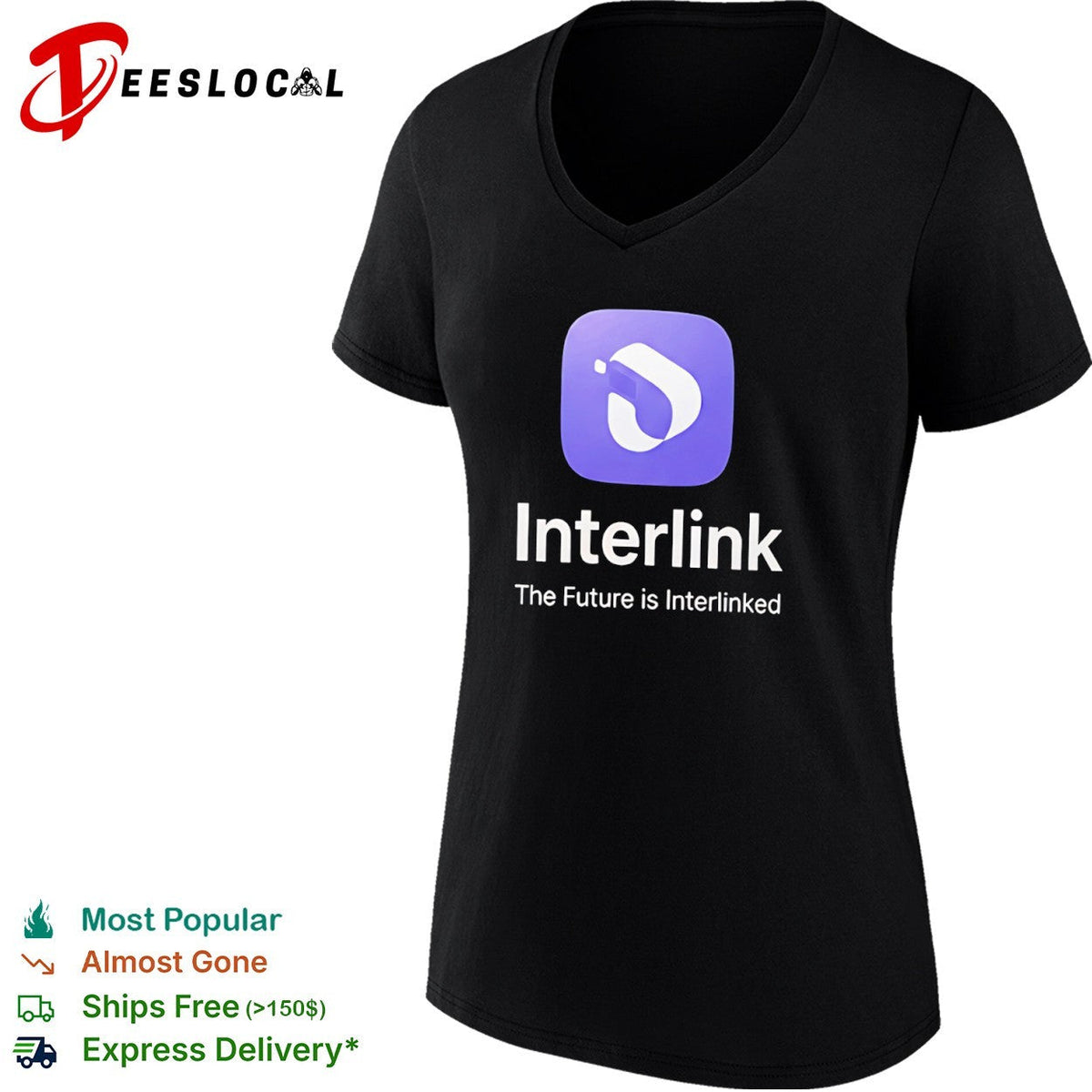 Interlink the Future is Interlinked shirt Unisex