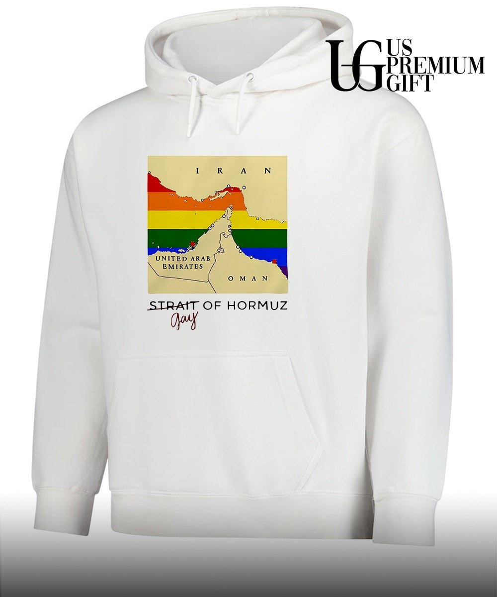 Iran United Arab Emirates Oman Strait of Hormuz gay shirt Unisex